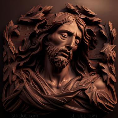 3D model st jesus (STL)